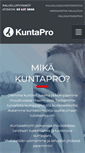 Mobile Screenshot of kuntapro.fi